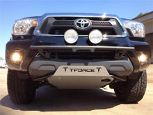 Load image into Gallery viewer, N-Fab Light Bar 12-15 Toyota Tacoma - Gloss Black - Light Tabs w/o License Plate Tabs