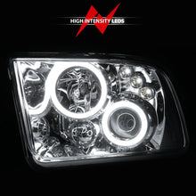 Load image into Gallery viewer, ANZO 2005-2009 Ford Mustang Projector Headlights w/ Halo Chrome