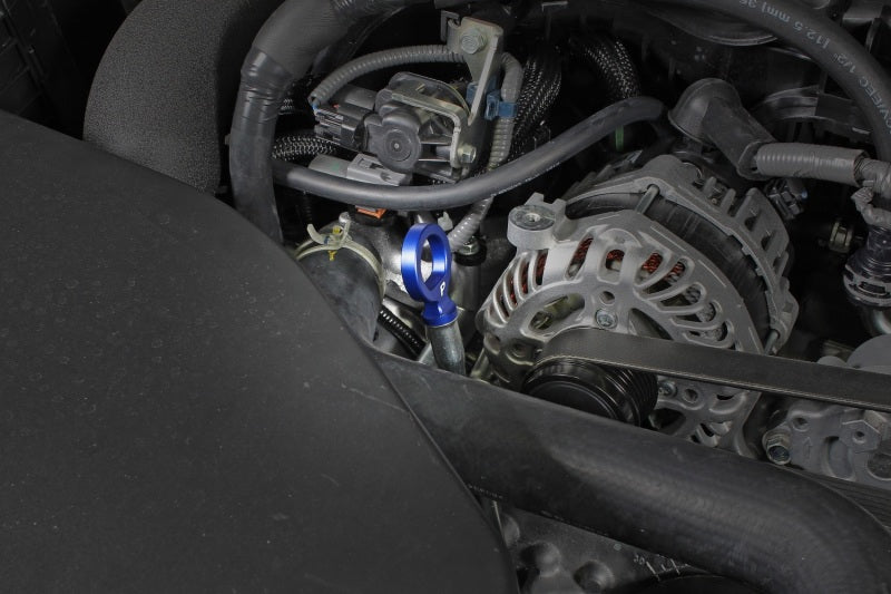 PERRIN 15-25 Subaru WRX & 13-26 BRZ/FR-S/86/GR86 Dipstick Handle Loop Style - Blue - GTR Auto