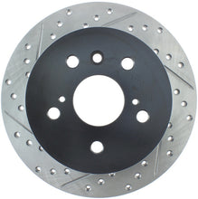 Load image into Gallery viewer, StopTech 07-09 Lexus ES 250/ES 300/ ES330/ES350 SportStop Slotted &amp; Drilled Right Rear Rotor