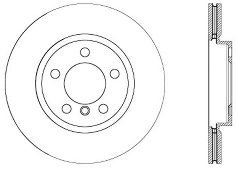 StopTech Slotted Sport Brake Rotor
