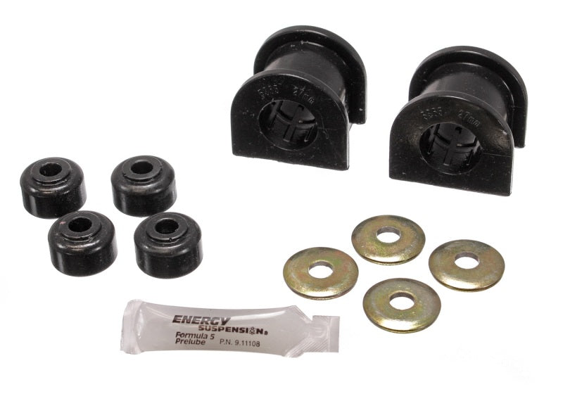 Energy Suspension 6/95-04 Toyota Pickup 4WD (Exc T-100/Tundra) Blk 26mm Front Sway Bar Bushing Set - GTR Auto