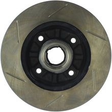 Load image into Gallery viewer, StopTech Power Slot 84-85 Mazda RX-7 Slotted Left Front Rotor