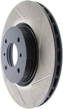 Load image into Gallery viewer, StopTech Power Slot 03-06 Sentra Spec V w/ Brembo SportStop Slotted Front Left Rotor
