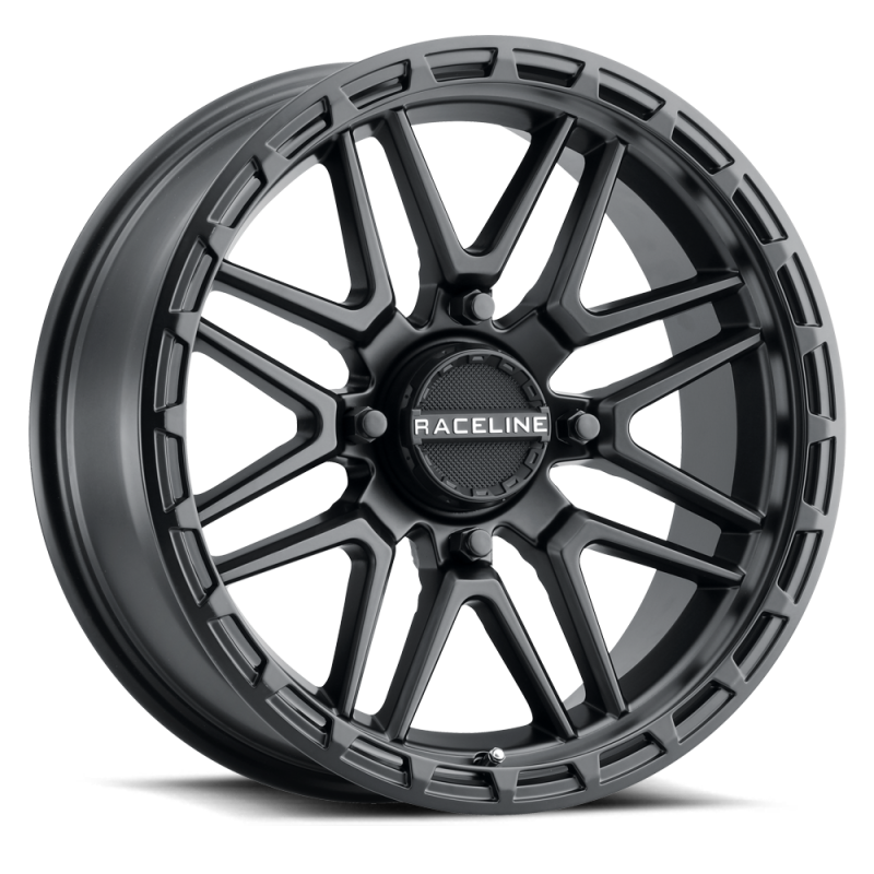 Raceline A11B Krank-Xl 20x7in / 4x137 BP / 0mm Offset / 110.18mm Bore - Satin Black Wheel