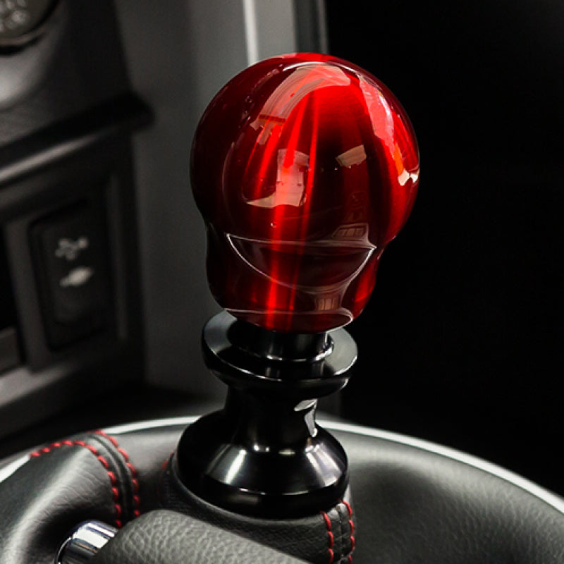 Raceseng Contour Shift Knob (No Engraving) BMW Adapter - Red Translucent