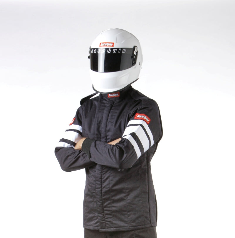 RaceQuip Black SFI-5 Jacket - 4XL