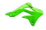 Cycra 12-15 Kawasaki KX450F Radiator Shroud - Green