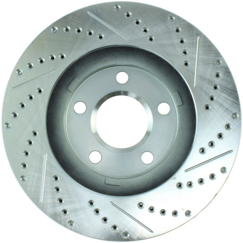 StopTech Select Sport 98-02 Chevrolet Camaro / Pontiac Firebird Slotted & Drilled Right Front Rotor