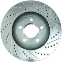Load image into Gallery viewer, StopTech Select Sport 98-02 Chevrolet Camaro / Pontiac Firebird Slotted &amp; Drilled Right Front Rotor