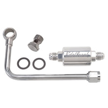 Load image into Gallery viewer, Edelbrock 3/8In Hard Fuel Line w/ -6 B-Nut and Polished Filter