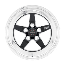 Load image into Gallery viewer, Weld S71 15x7.33 / 5x4.5 BP / 3.5in. BS Black Wheel (Low Pad) - Non-Beadlock