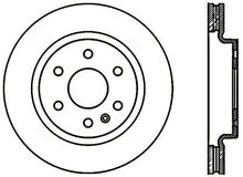 Load image into Gallery viewer, Stoptech 2008 - 2017 Buick Enclave / 09-17 Chevy Traverse Front Brake Rotor (Non Directional)