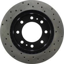 Load image into Gallery viewer, StopTech 02-06 Chevy Avalanche / 02-06 Silverado 1500 2WD Front Right Drilled Sportstop Cryo Rotor