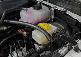 J&L 18-25 Jeep Wrangler JL 3.6L Driver Side Oil Separator 3.0 - Black Anodized