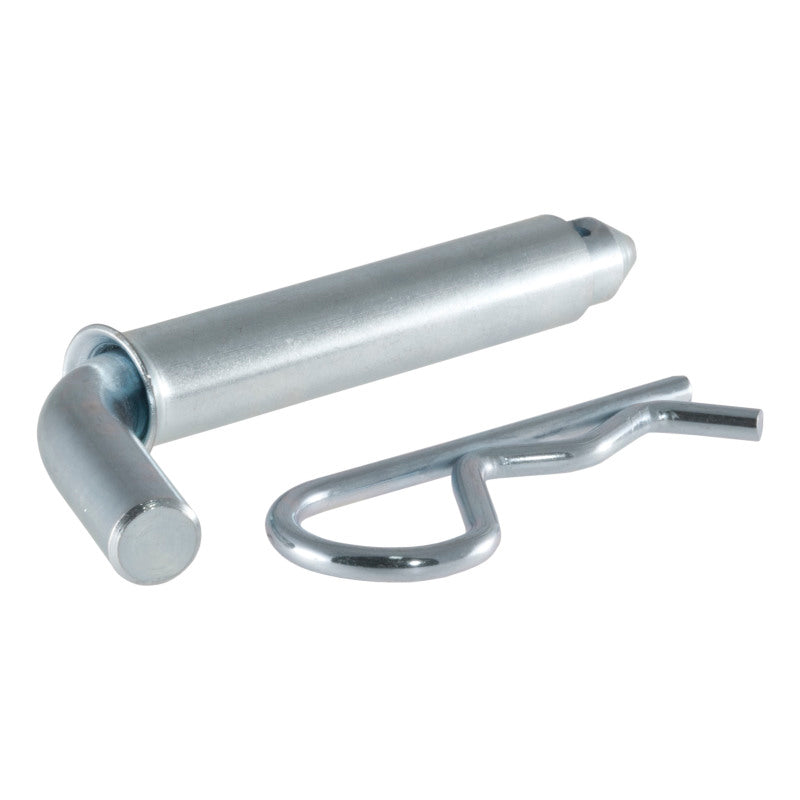 Curt 1/2in Hitch Pin w/5/8in Adapter (1-1/4in or 2in Receiver Zinc Packaged)