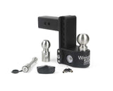 Weigh Safe 6in Drop Hitch w/Built-in Scale & 2.5in Shank (10K/22K GTWR) w/WS05 - Steel