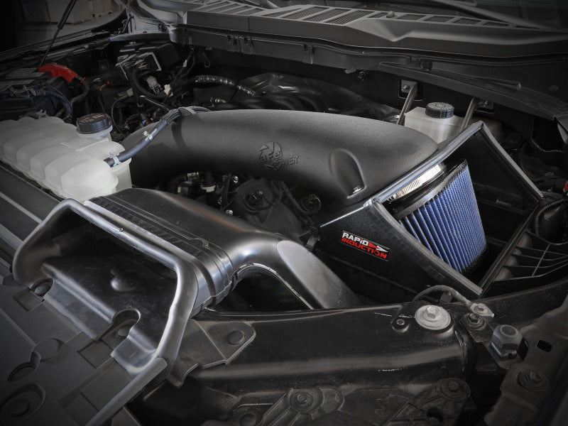 aFe Rapid Induction Cold Air Intake System w/Pro 5R Filter 2021+ Ford F-150 V8-5.0L - GTR Auto