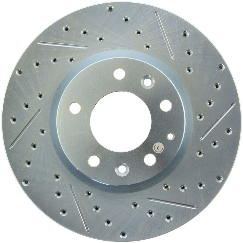 StopTech Select Sport 06-13 Mazda 6 Slotted & Drilled Vented Left Front Brake Rotor