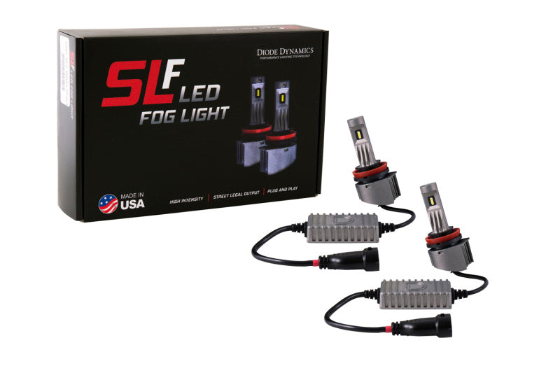 Diode Dynamics H11 SLF LED - Cool - White (Pair)