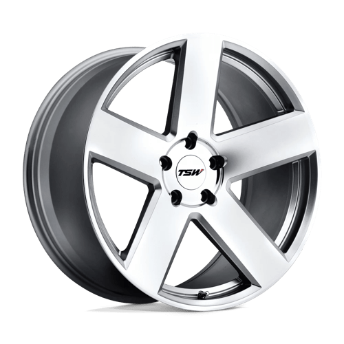 TWBRS 18X9.5 5X4.5 SLV MIR FACE 20MM