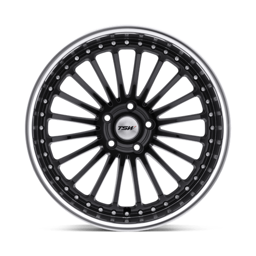 TWSIL 17X8 5X110 G-BLK MRR LIP 40MM
