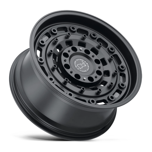 BRARS 16X8 6X5.5 TXT-M-BLK -10MM