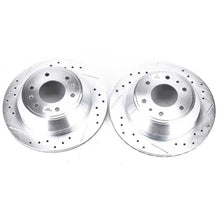 Load image into Gallery viewer, Power Stop 04-07 Buick Rainier Rear Evolution Drilled &amp; Slotted Rotors - Pair