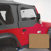 Load image into Gallery viewer, Rugged Ridge Upper Soft Door Kit Spice 97-06 Jeep Wrangler