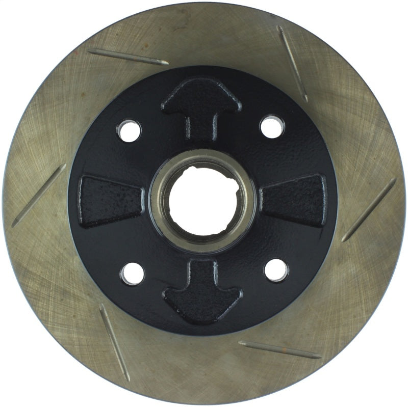 StopTech Power Slot 84-85 Mazda RX-7 Slotted Left Front Rotor