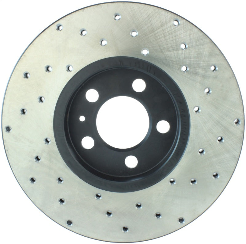StopTech 6/99-08 VW Beetle / 03-10 Beetle Convertible / 12/98-06 Golf GTI Right Front Drilled Rotor
