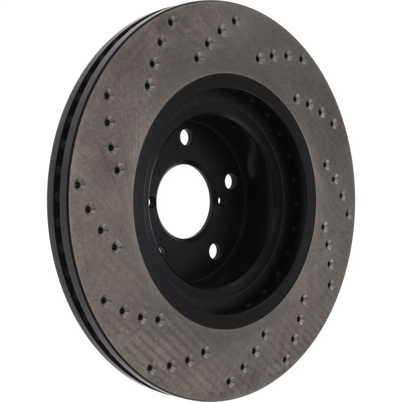 StopTech 12-14 Subaru WRX Drilled Sport Brake Cryo Rotor