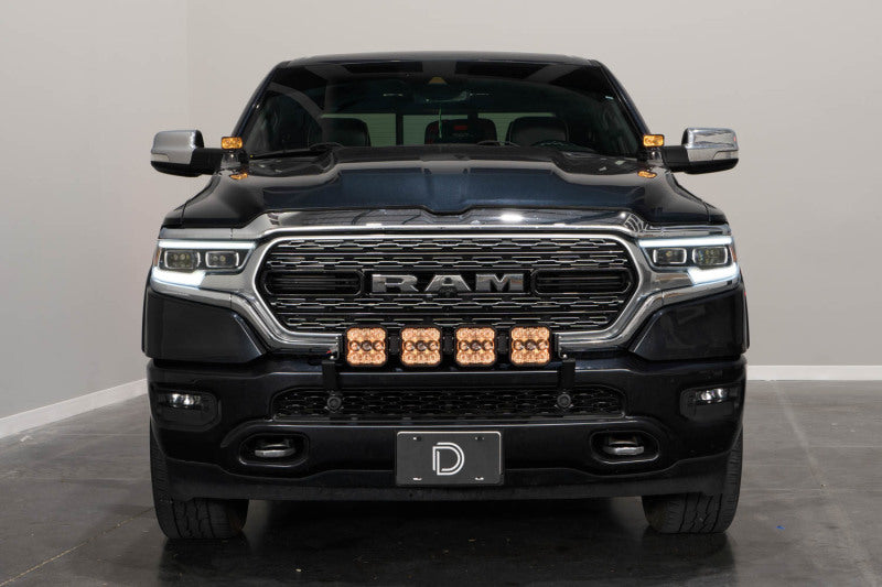 Diode Dynamics SS5 Grille CrossLink Lightbar Kit for 2019-Present Ram Sport - White Combo