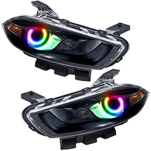 Load image into Gallery viewer, Oracle 13-14 Dodge Dart (HID Style) SMD HL - Black - ColorSHIFT w/ Simple Controller SEE WARRANTY