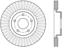 Load image into Gallery viewer, StopTech Slotted Sport Front Left Brake Rotor 13-15 Nissan Altima