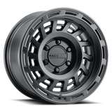 Raceline 957B Halo 17x8.5in / 6x139.7 BP / 0mm Offset / 106.1mm Bore - Satin Black Wheel