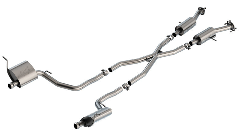 Borla 14-20 Jeep Grand Cherokee High Altitude/Summit 3.6L V6 2/4WD 2.25in S-Type Cat-back - GTR Auto