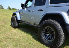 Load image into Gallery viewer, N-Fab Trail Slider Steps 18-20 Jeep Wrangler JL 4 Door SUV - SRW - Textured Black