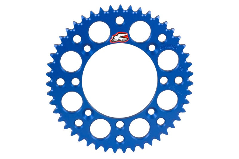 Renthal 02-17 Yamaha YZ85 Rear Grooved Sprocket -Blue 428-52P Teeth