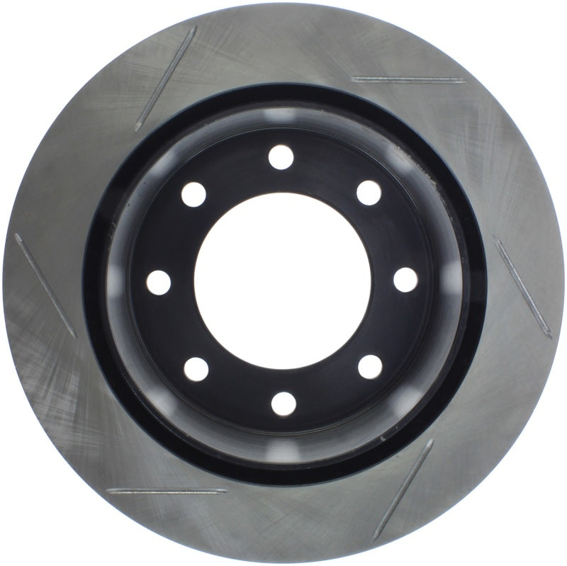 StopTech PowerSlot 99-06 Chevy Silverado / 00-07 Suburban Left Rear Slotted Rotor