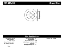 Load image into Gallery viewer, StopTech Power Slot 89-98 Nissan 240SX Slotted &amp; Drilled Right Rear Rotor