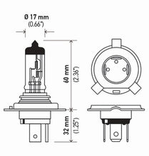 Load image into Gallery viewer, Hella Bulb 9003/Hb2 12V 60/55W P43T T46 (2)