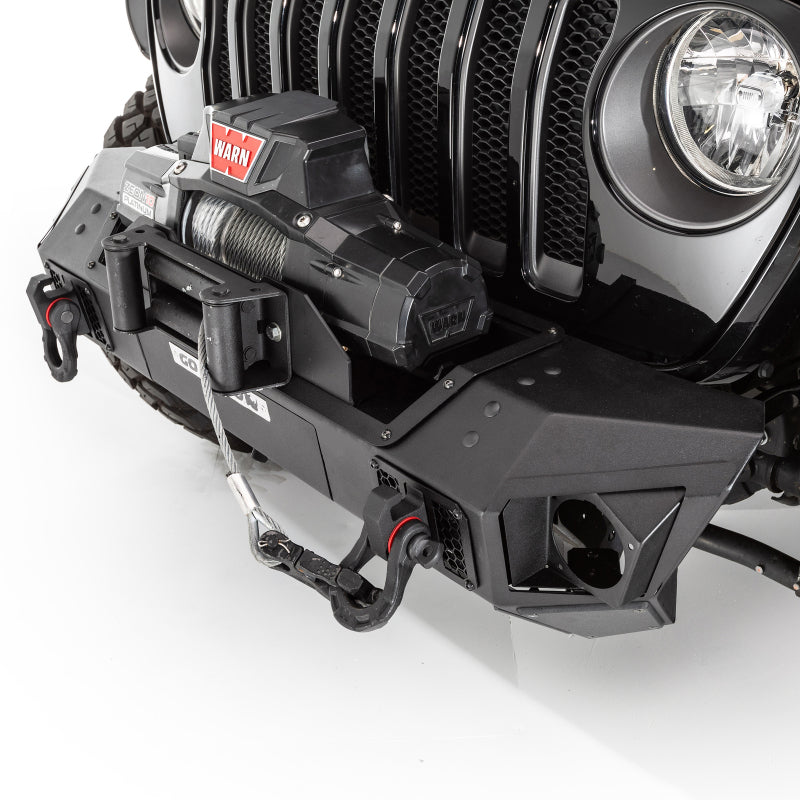 Go Rhino 07-20 Jeep Wrangler JL/JLU/JK/JKU/Gladiator JT Trailline Front Stubby Bumper - GTR Auto