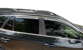 AVS 20-22 Subaru Outback Ventvisor In-Channel - 4pc - Smoke - GTR Auto