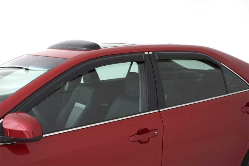 AVS 91-94 Nissan Sentra Ventvisor Outside Mount Window Deflectors 4pc - Smoke