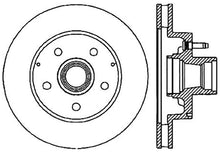Load image into Gallery viewer, StopTech 93-95 Chevrolet / GMC G-Series Cryo Slotted Front Right Sport Brake Rotor
