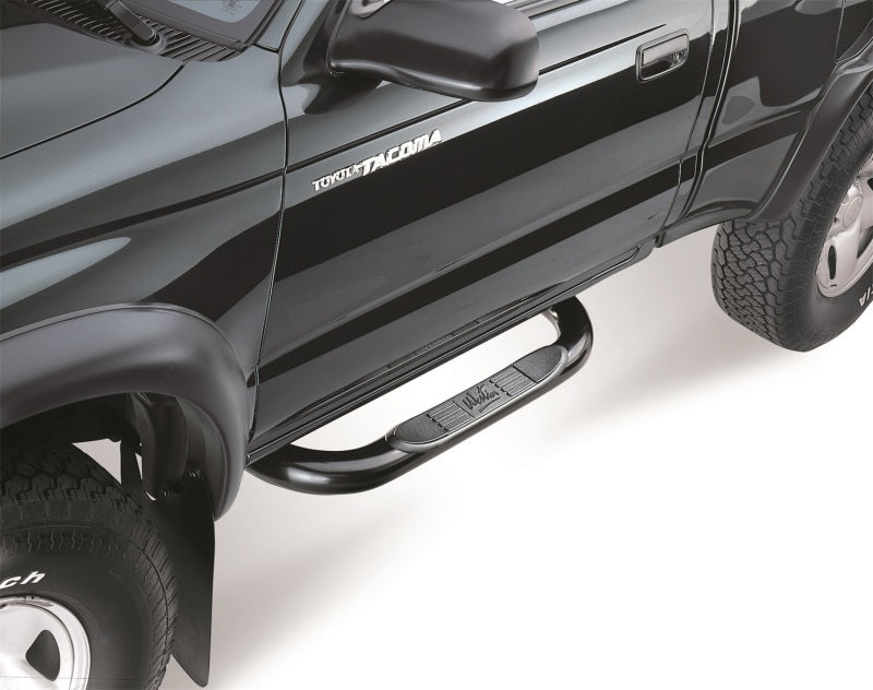 Westin 1995-2004 Toyota Tacoma Reg Cab (4WD or PreRunner only) Signature 3 Nerf Step Bars - Black