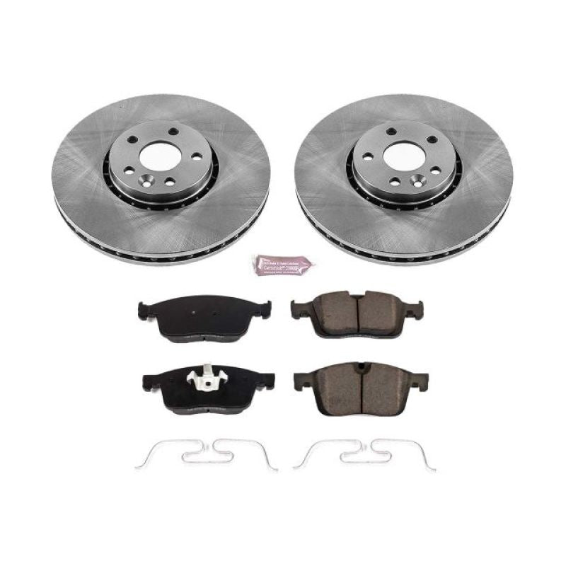 Power Stop 2017 Volvo XC60 Front Autospecialty Brake Kit