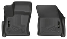 Load image into Gallery viewer, Husky Liners 17 Lincoln Continental WeatherBeater Black Front Floor Liners
