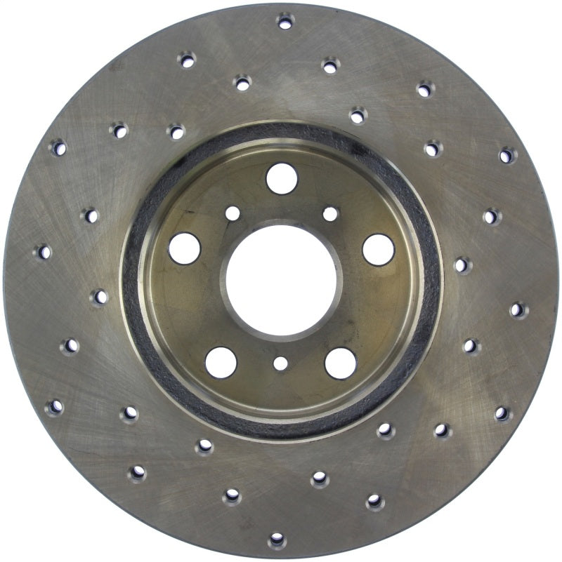 StopTech 90-91 Toyota Celica GT/GT-S Drilled Front Right Rotor